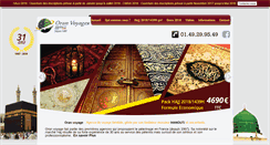 Desktop Screenshot of oran-voyages.com