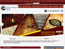 Tablet Screenshot of oran-voyages.com